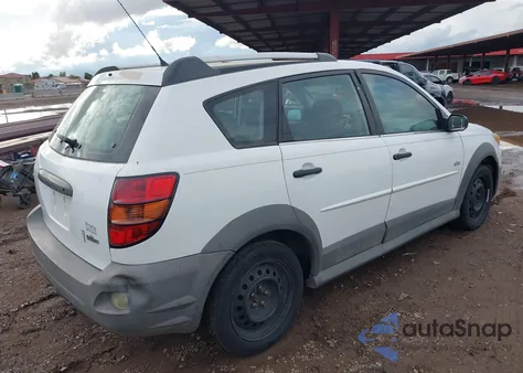 2005 Pontiac Vibe из США, поврежденный, VIN 5Y2SL63875Z465527